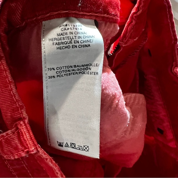 True Religion Ricky Red Corduroy Pants Men’s 30x31 - Picture 5 of 8